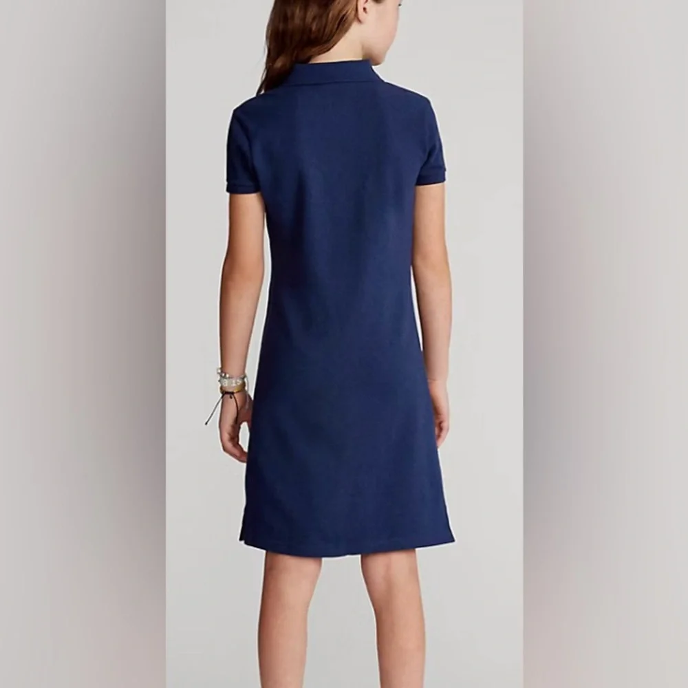 Polo by Ralph Lauren Blue Label Polo Bear Mesh Dress Size Medium - Picture 3 of 6